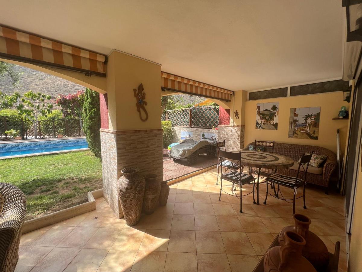 Villa With Private Pool And Beautiful Garden Лос Кристианос Экстерьер фото