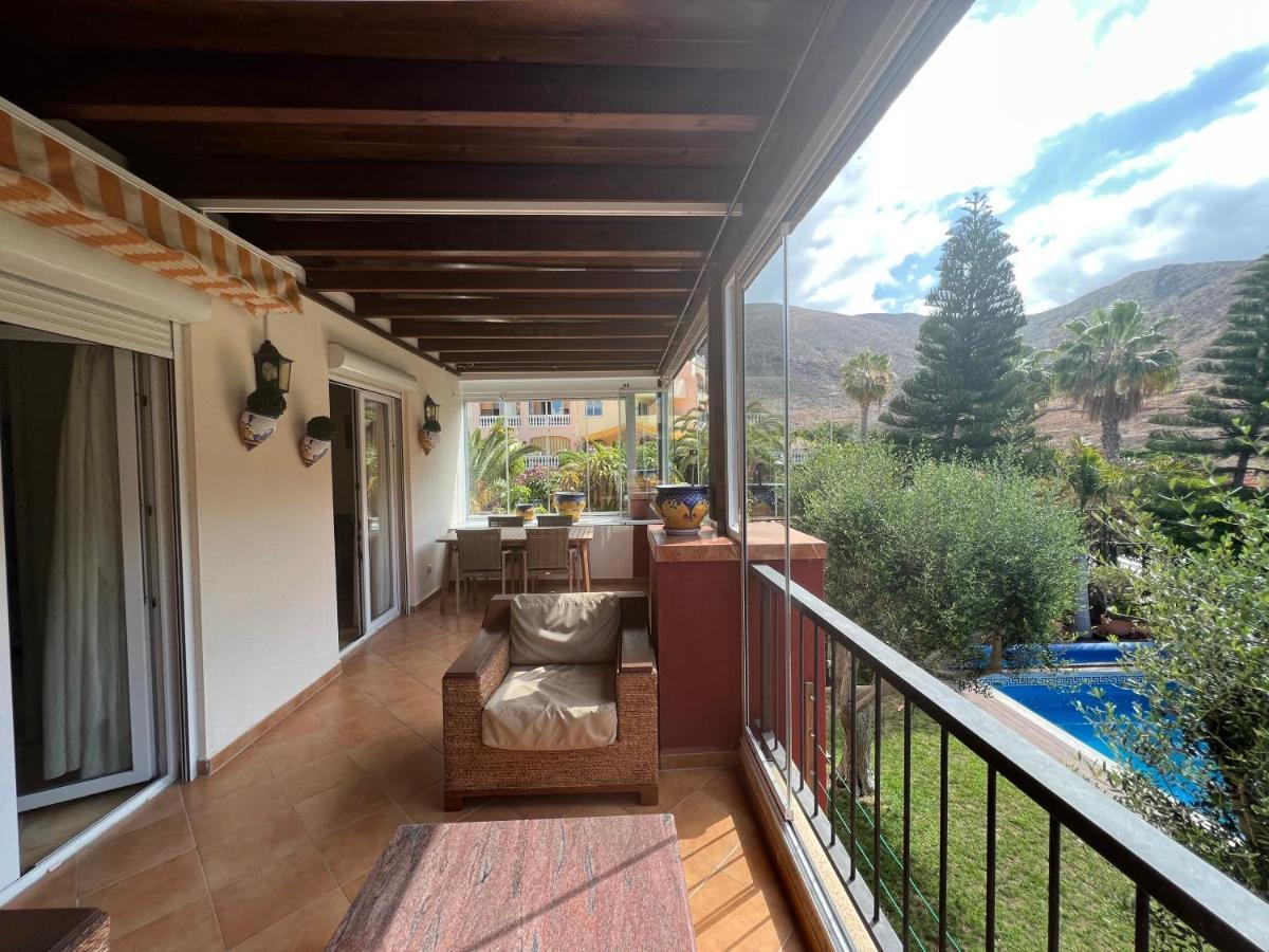 Villa With Private Pool And Beautiful Garden Лос Кристианос Экстерьер фото