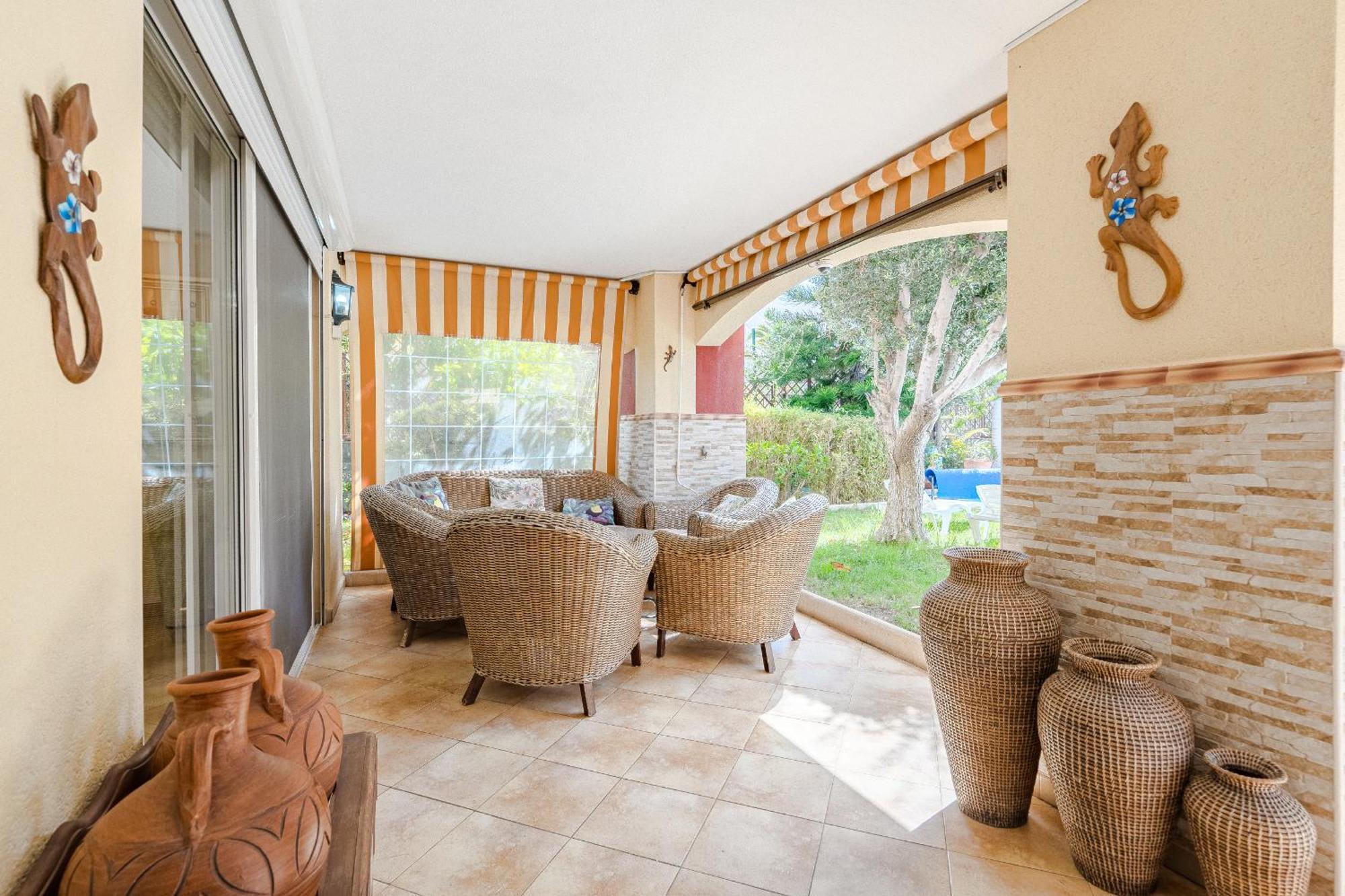 Villa With Private Pool And Beautiful Garden Лос Кристианос Экстерьер фото